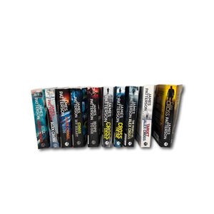 10-book PB collection set of the Alex Cross Thriller Series By James Patterson